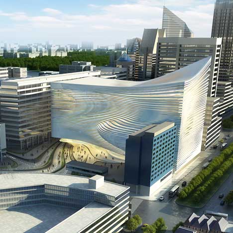 The New Dance and Music Centre in The Hague by Zaha Hadid Architects