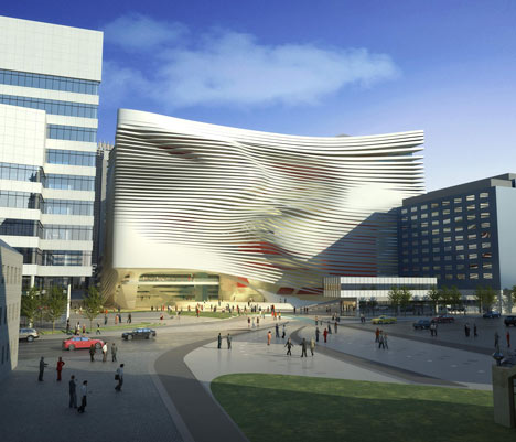 The New Dance and Music Centre in The Hague by Zaha Hadid Architects