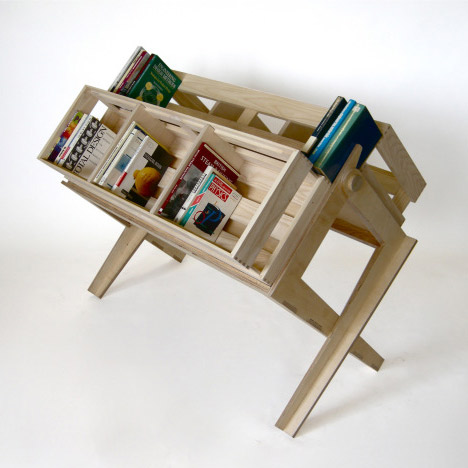 The Somerset House Book Stall System by Fotis Evans