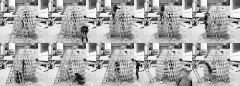 Wood Pavillion by Wing Yi Hui and Lap Ming Wong