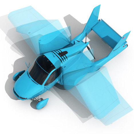 Transition Roadable Aircraft by KiBiSi for Terrafugia
