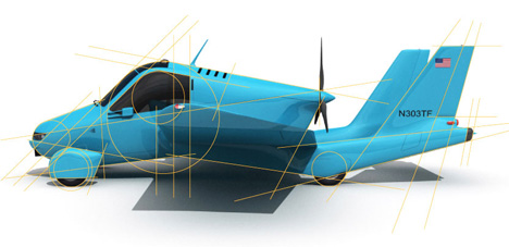 Transition Roadable Aircraft by KiBiSi for Terrafugia 1 Transition Roadable Aircraft by KiBiSi for Terrafugia