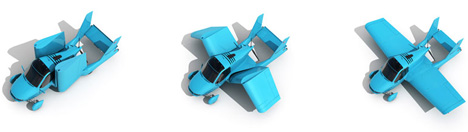 Transition Roadable Aircraft by KiBiSi for Terrafugia 3 Transition Roadable Aircraft by KiBiSi for Terrafugia