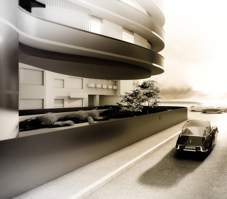 154 Ha-Yarkon Street by Ron Arad