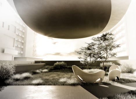 154 Ha-Yarkon Street by Ron Arad