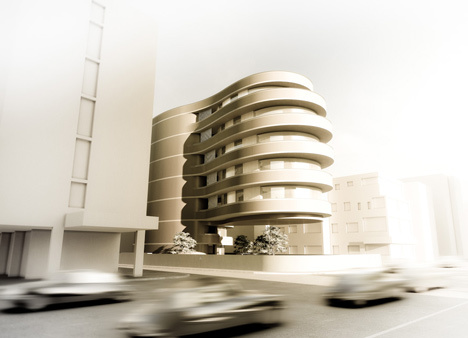 154 Ha-Yarkon Street by Ron Arad