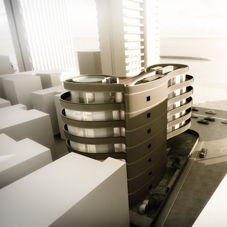 154 Ha-Yarkon Street by Ron Arad
