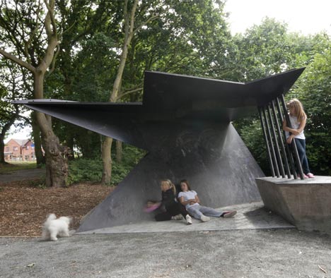 Amington Youth Shelter by Sjölander da Cruz Architects Amington Youth Shelter by Sjölander da Cruz Architects