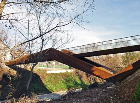 Can Gili Footbridge by Alfa Polaris Can Gili Footbridge by Alfa Polaris
