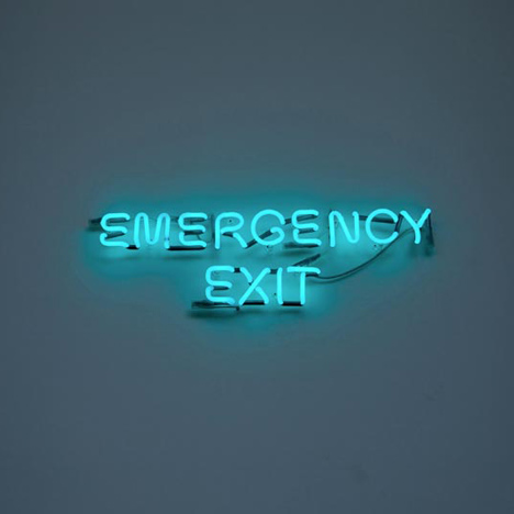 Emergency Exit by Agnieszka Kurant and Aleksandra Wasilkowska Emergency Exit by Agnieszka Kurant and Aleksandra Wasilkowska