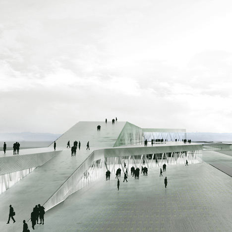 Ferry Terminal Stockholm by CF Moller