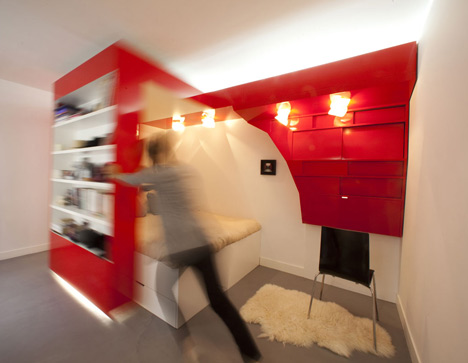 Red Nest by Paul Coudamy Red Nest by Paul Coudamy