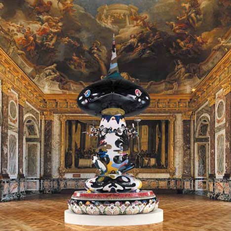 Takashi Murakami at the Château de Versailles