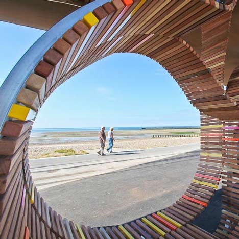 The Longest Bench by Studio Weave