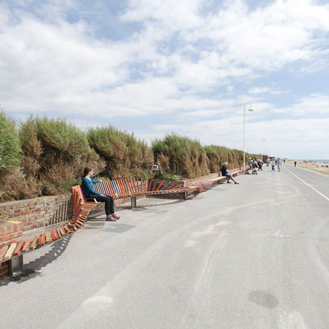 The Longest Bench by Studio Weave