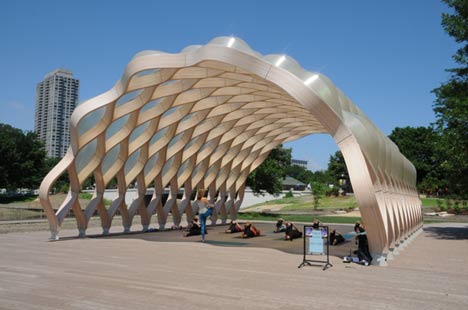 South Pond Pavilion by Studio Gang South Pond Pavilion by Studio Gang