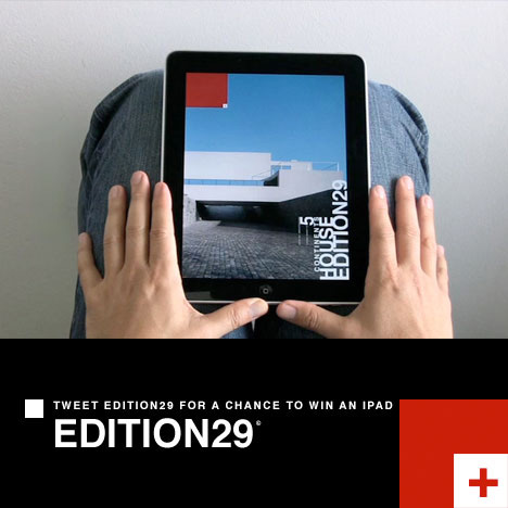 Tweet about Edition29 ARCHITECTURE to win an iPad
