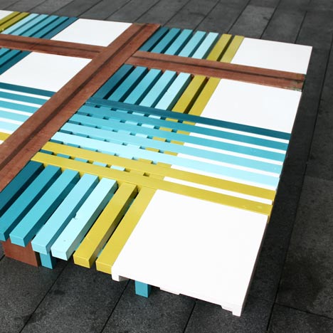 Bench by Raw Edges for Bench 10