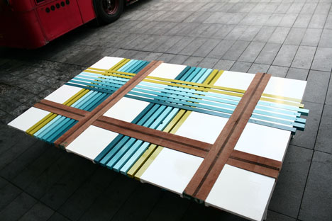 Bench by Raw Edges for Bench 10 