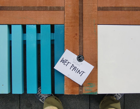 Bench by Raw Edges for Bench 10 