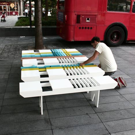 Bench by Raw Edges for Bench 10 