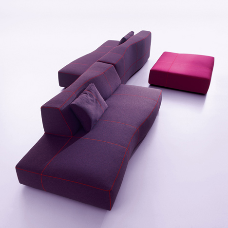Bend-Sofa by Patricia Urquiola