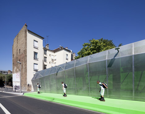 Choisy-le-Roi bridge by Jacques Ferrier Architectures Choisy-le-Roi bridge by Jacques Ferrier Architectures