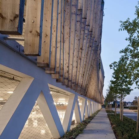 Car Park Designed by Jacques Ferrier Architecture