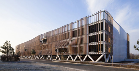 Car Park Designed by Jacques Ferrier Architecture Car Park Designed by Jacques Ferrier Architecture
