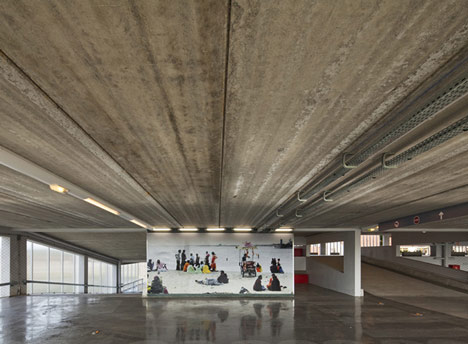 Car Park Designed by Jacques Ferrier Architecture Car Park Designed by Jacques Ferrier Architecture