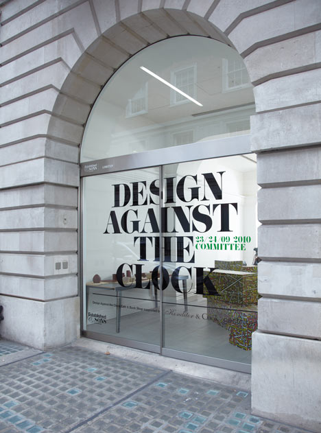 Design against the clock at Established & Sons Design against the clock at Established & Sons