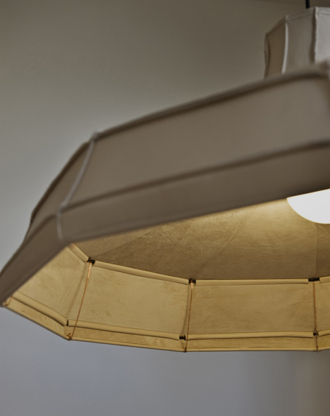 Leather Lampshades by Pepe Heykoop Leather Lampshades by Pepe Heykoop