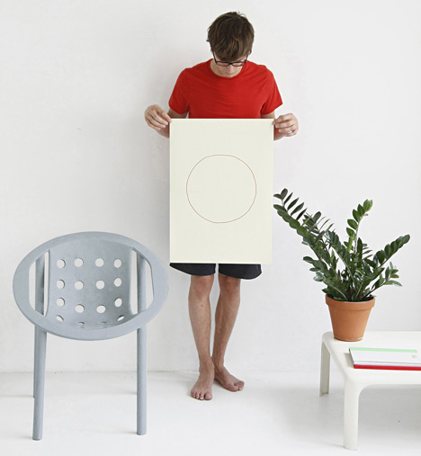 Ring Fibre Chair by Julien Renault Ring Fibre Chair by Julien Renault