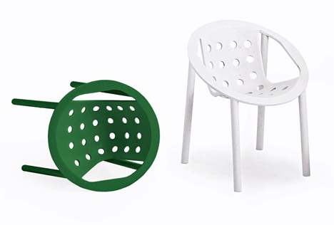 Ring Fibre Chair by Julien Renault Ring Fibre Chair by Julien Renault