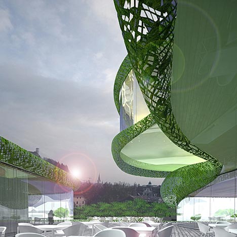 Shopping Pillow Terraces by OFIS