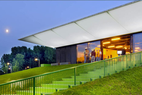 Sports Pavillion by MoederscheimMoonen Architects Sports Pavillion by MoederscheimMoonen Architects