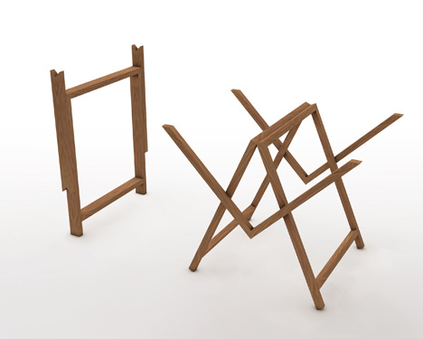 The Trestle by Benedicte de Lescure for La Corbeille