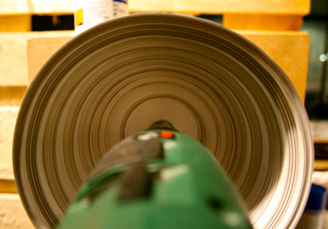 Thermal Till Paper Vessels by Philippe Malouin