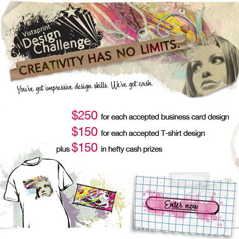 Vistaprint Design Challenge