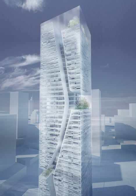 Shenzhen Guosen Securities Tower by Massimiliano and Doriana Fuksas