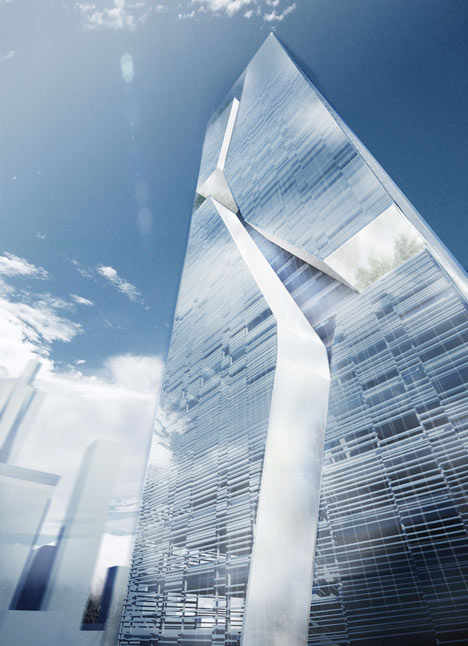 Shenzhen Guosen Securities Tower by Massimiliano and Doriana Fuksas