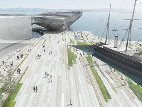 Kengo Kuma wins competition to design V&A at Dundee Kengo Kuma wins competition to design V&A at Dundee