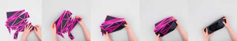 ORISHIKI Clutch Bag by Naoki Kawamoto ORISHIKI Clutch Bag by Naoki Kawamoto