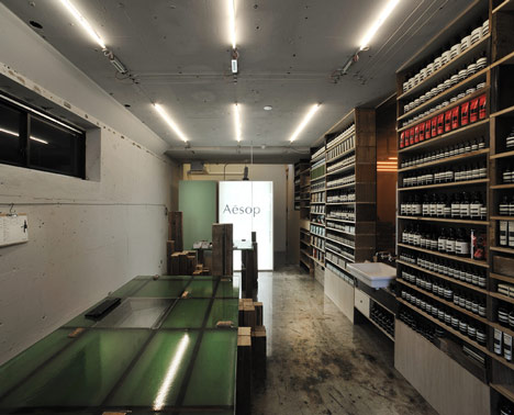 Aesop Aoyama by Jo Nagasaka and Schemata Architecture Office Aesop Aoyama by Jo Nagasaka and Schemata Architecture Office