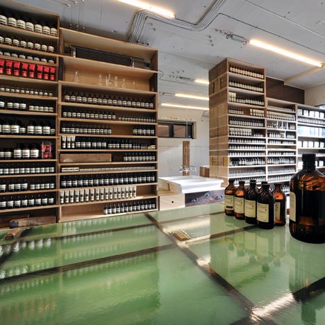 Aesop Aoyama by Jo Nagasaka and Schemata Architecture Office Aesop Aoyama by Jo Nagasaka and Schemata Architecture Office