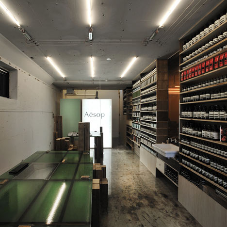 Aesop Aoyama by Jo Nagasaka and Schemata Architecture Office Aesop Aoyama by Jo Nagasaka and Schemata Architecture Office