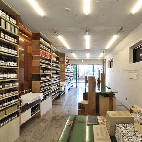 Aesop Aoyama by Jo Nagasaka and Schemata Architecture Office