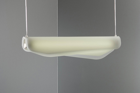 Algae lamp by Christian Vivanco