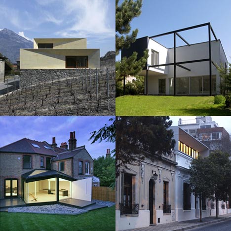 Dezeen archive - residential extensions