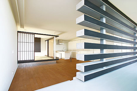 House with a Concrete Louver by StudioGreenBlue